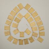 Embroidered Metallic Garland (Gold)